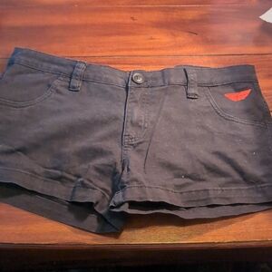 Black Women's Fly Racing Shorts